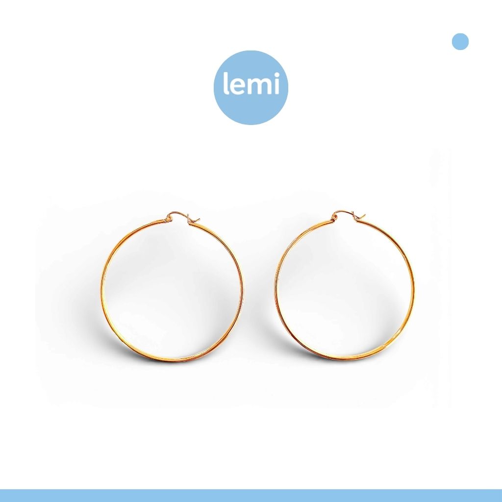 Wire Hoop Gold PVD Surgical Steel